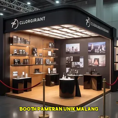 booth pameran unik malang